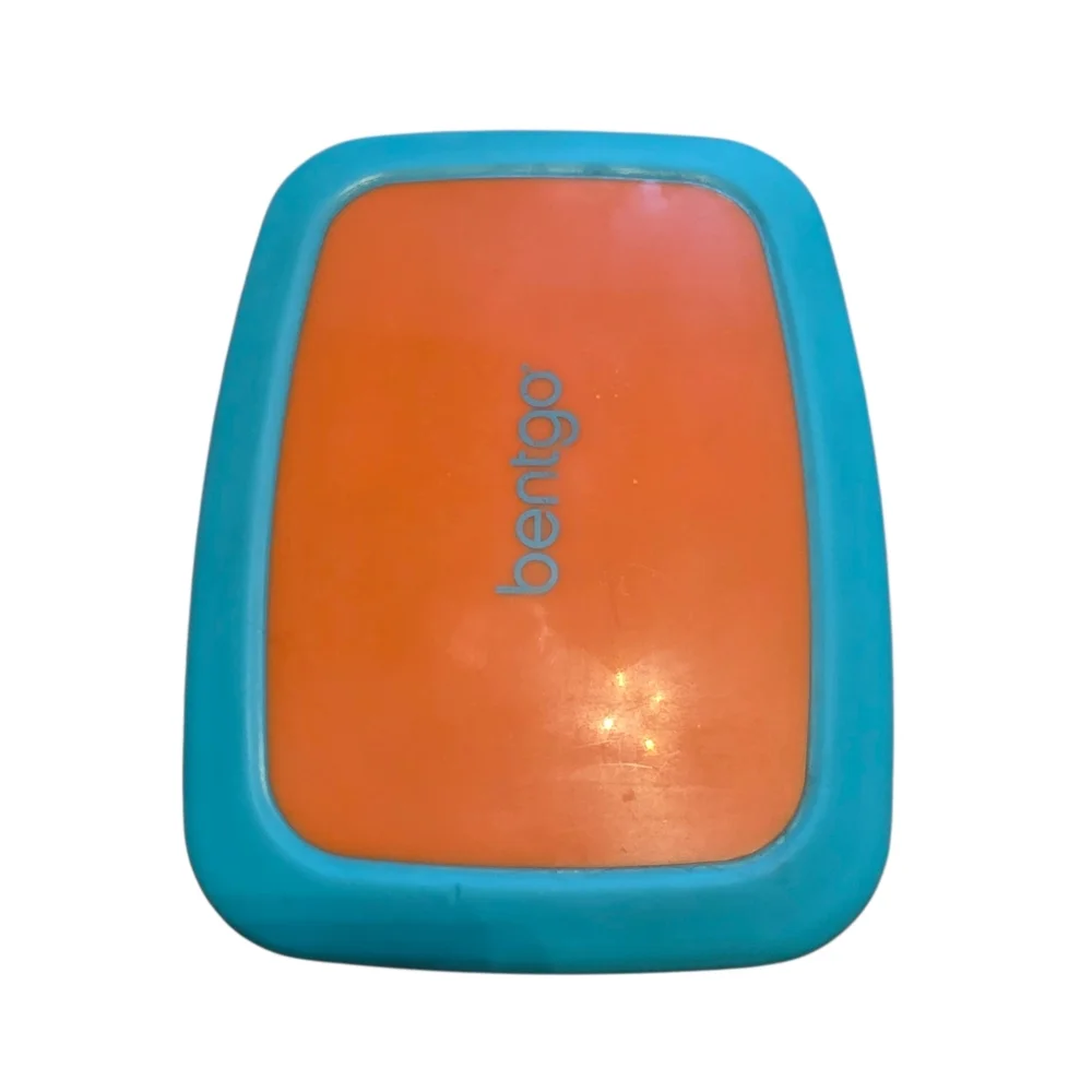 Bentgo Kids Lunch Box with Orange and Blue Compartments